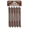 Cocksucker Reusable Straws (Chocolate Coloured)